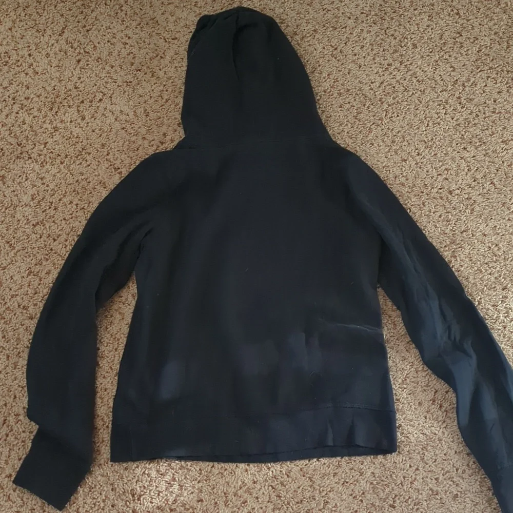 Hollister Navy Hoodie with Logo - Picture 3 of 3